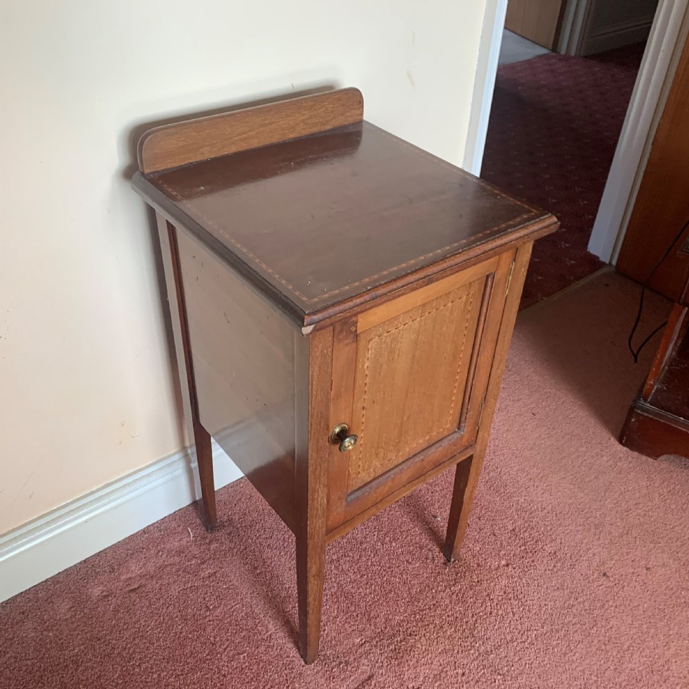 Edwardian bedside cupboard View II
