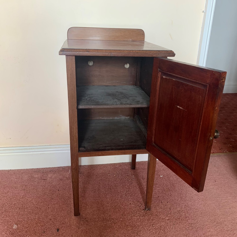 Edwardian bedside cupboard View V