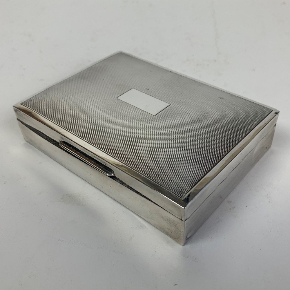 Small silver box