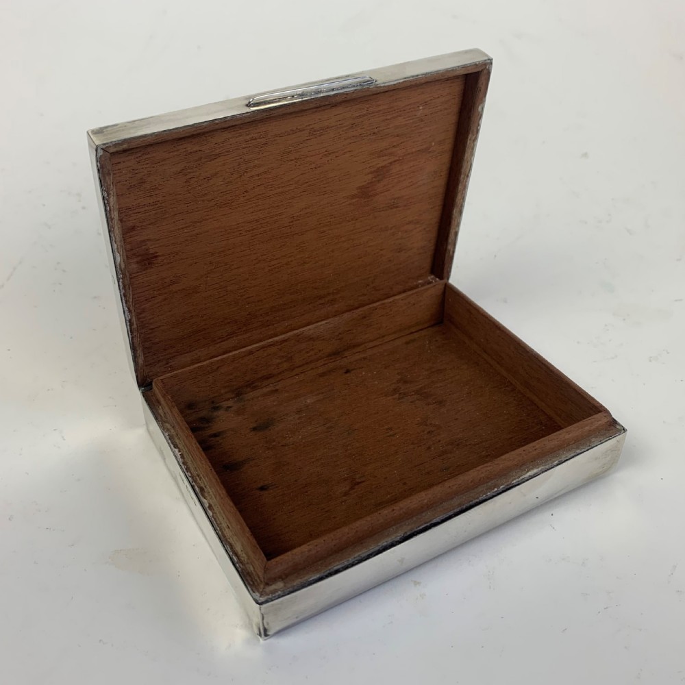 Small silver box View III