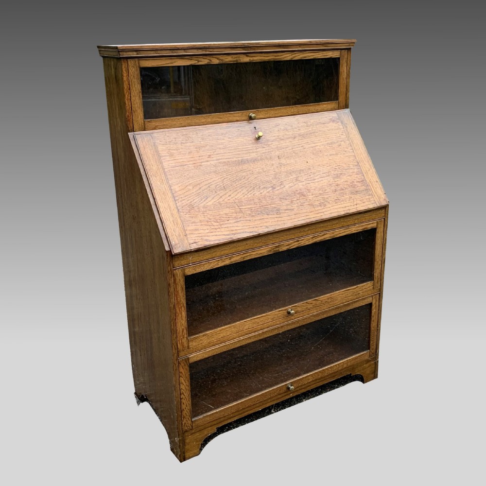 Globe Wernicke style bureau bookcase