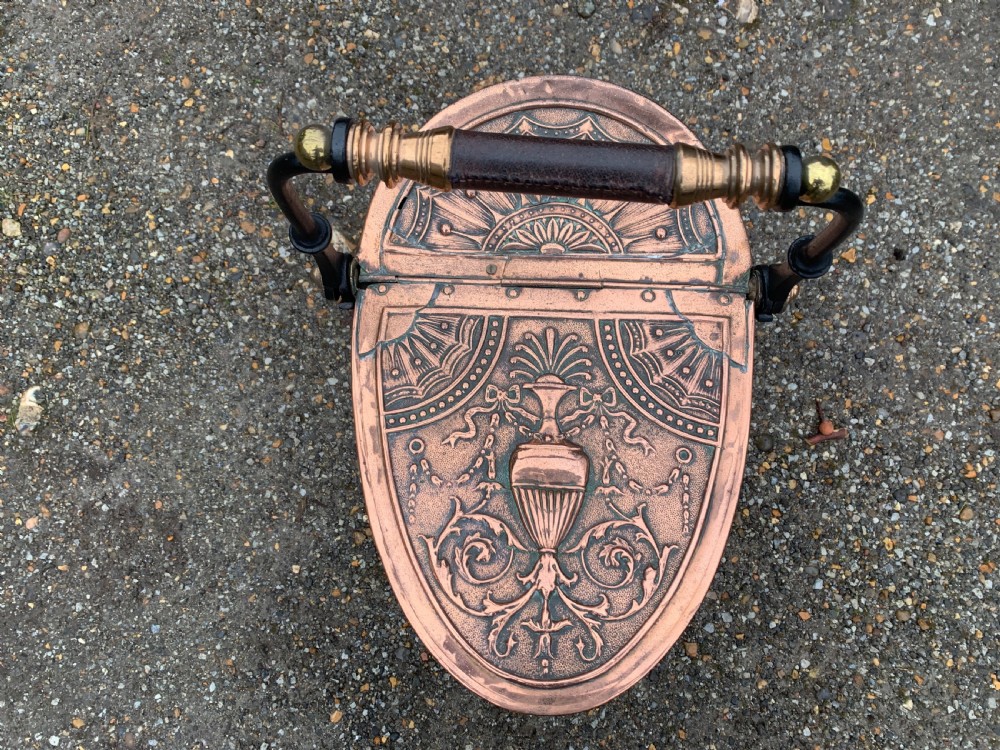 Copper coal scuttle/box View III