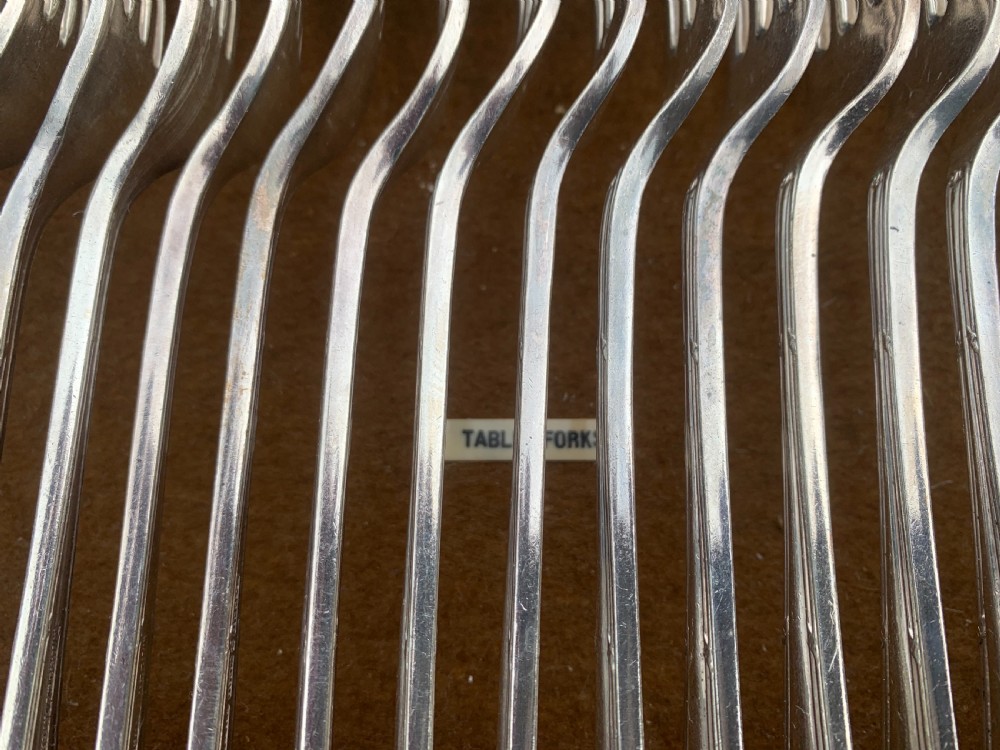 Cutlery canteen table View IV