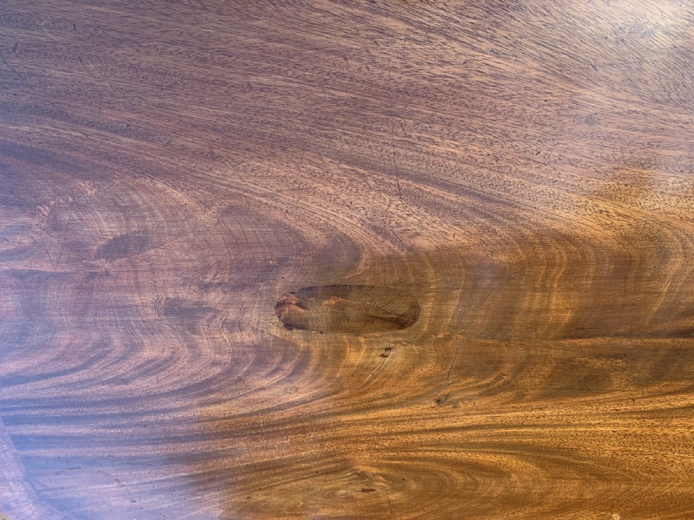 Georgian mahogany breakfast table View VII