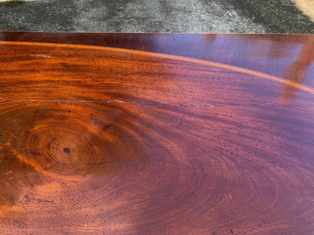 Regency mahogany inlaid sideboard View VI