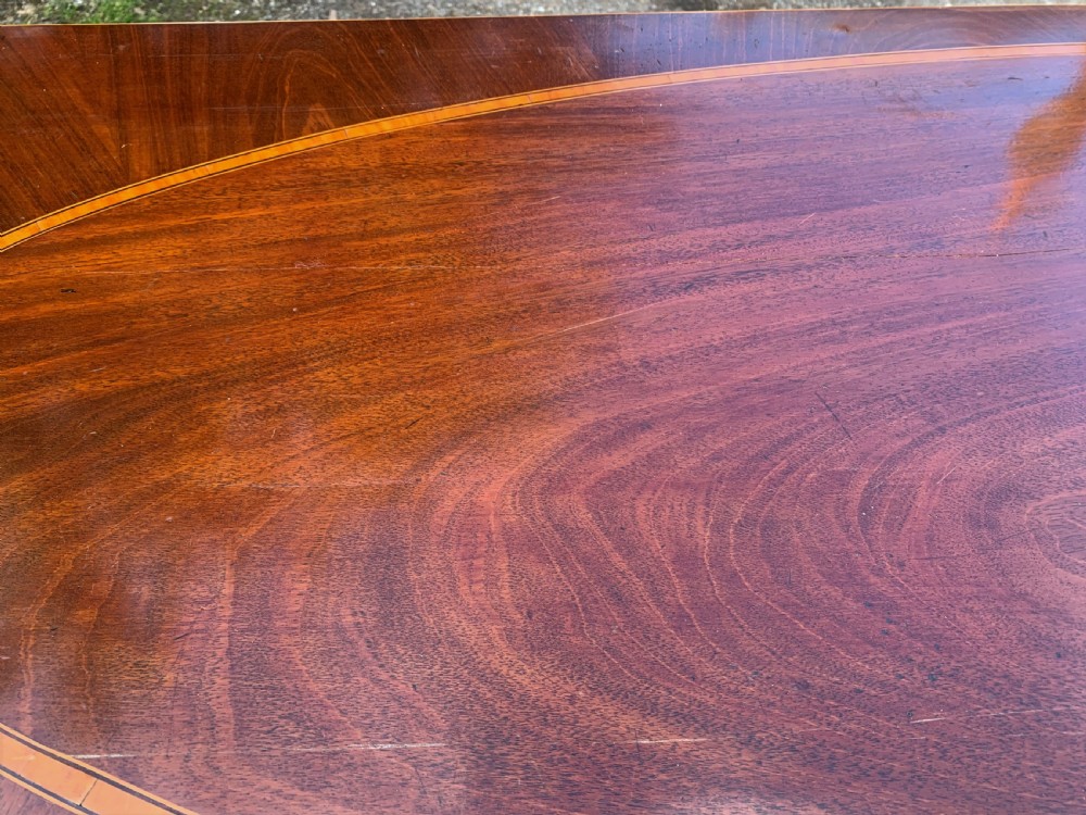 Regency mahogany inlaid sideboard View IX