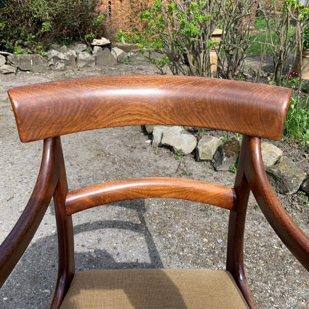 Set of six mahogany dining chairs by James Winter of London View VIII