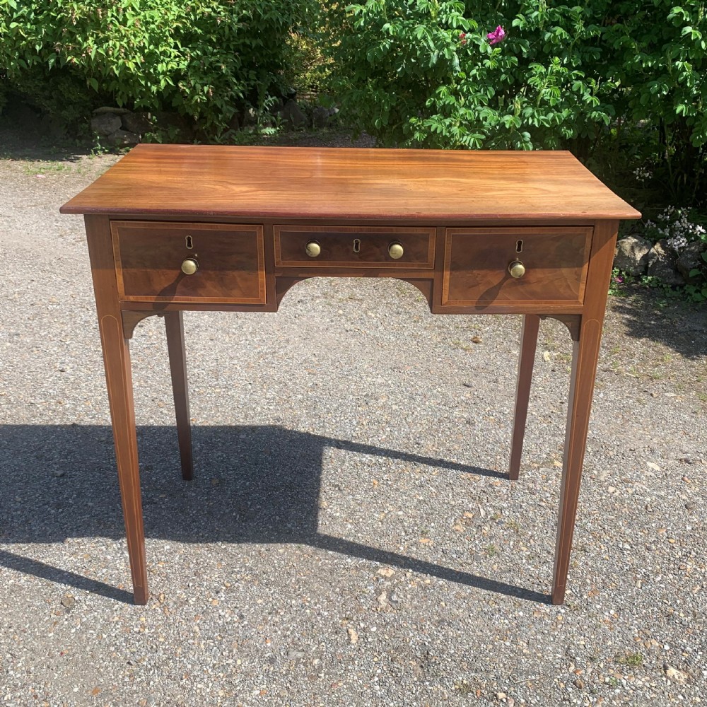 Edwardian mahogany  side/dressing table View II