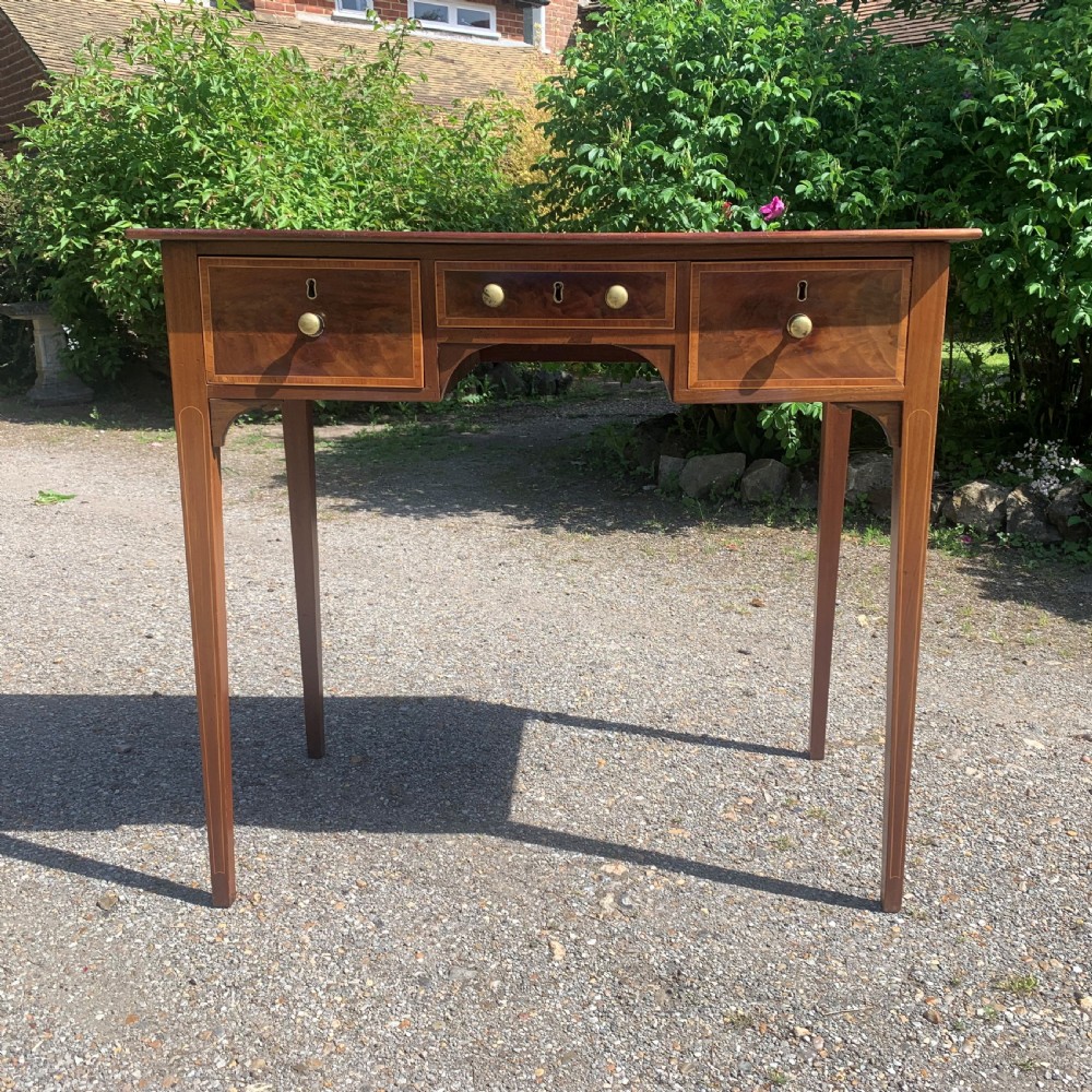 Edwardian mahogany  side/dressing table View III