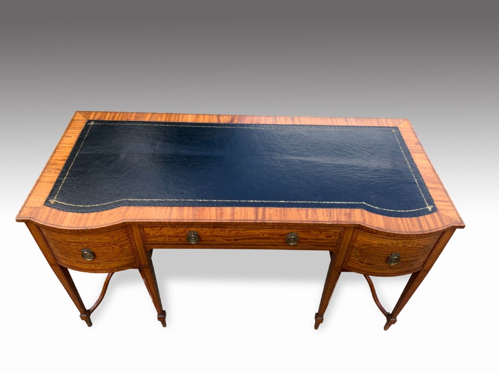 Satinwood Desk View IV