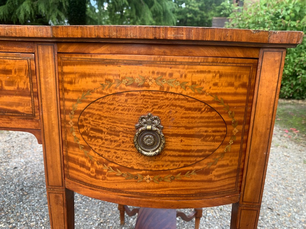 Satinwood Desk View VI