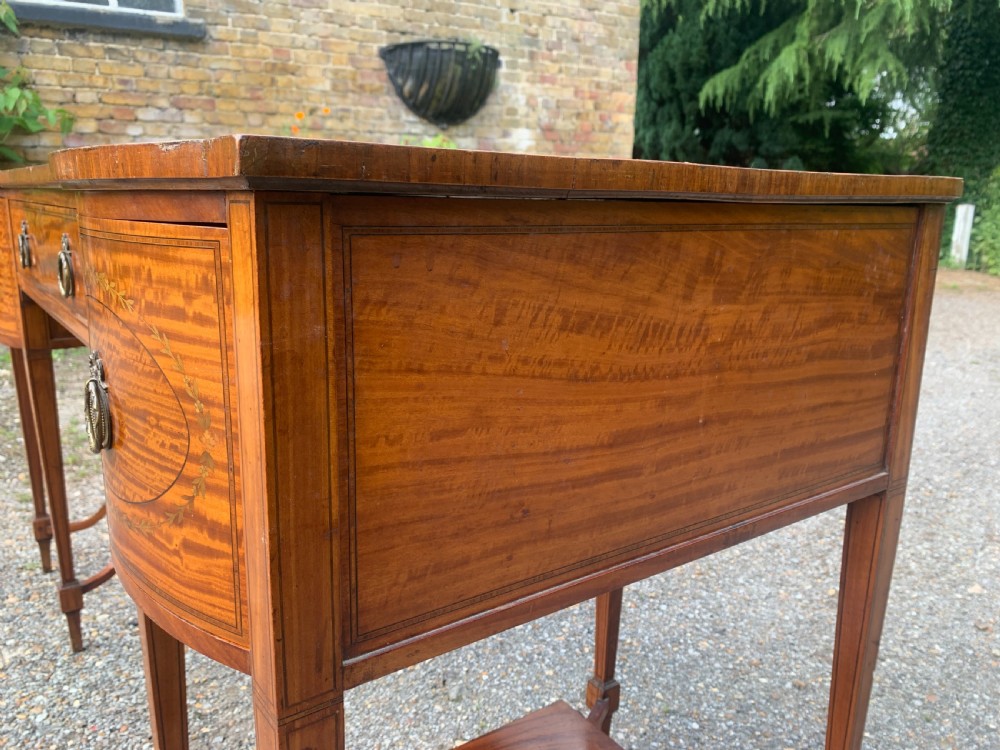 Satinwood Desk View IX