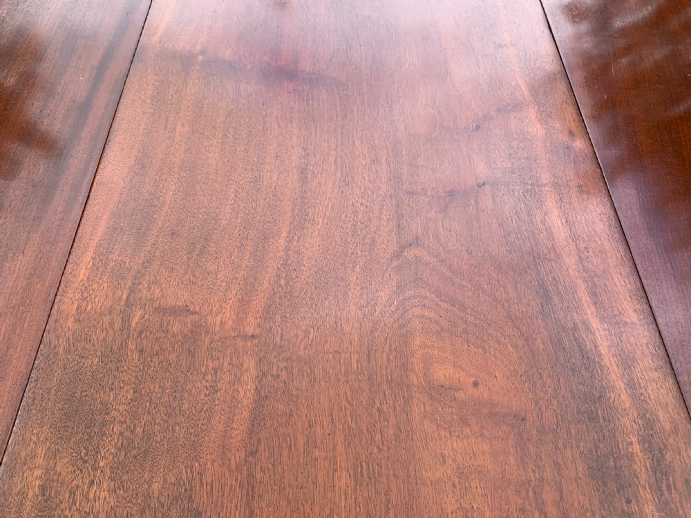 Mahogany extending pedestal dining table seats 10+ View XII