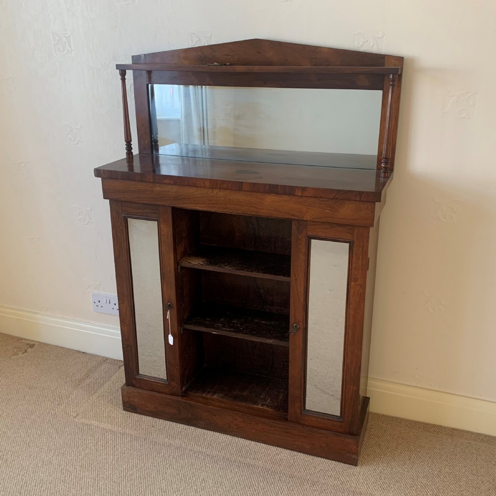 Small Regency chiffonier side cabinet