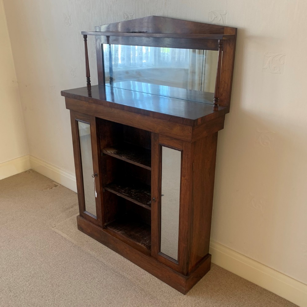 Small Regency chiffonier side cabinet View II