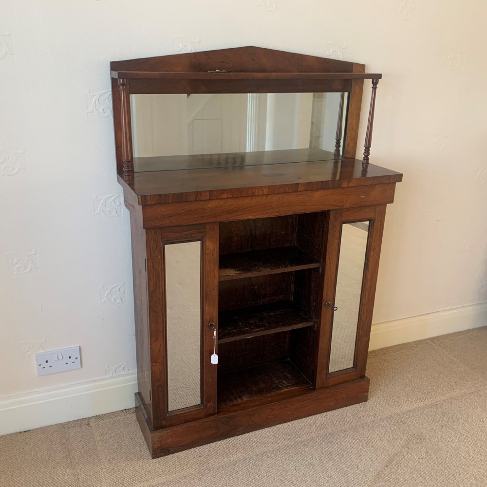 Small Regency chiffonier side cabinet View III