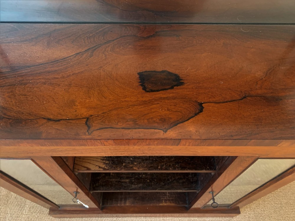 Small Regency chiffonier side cabinet View IV