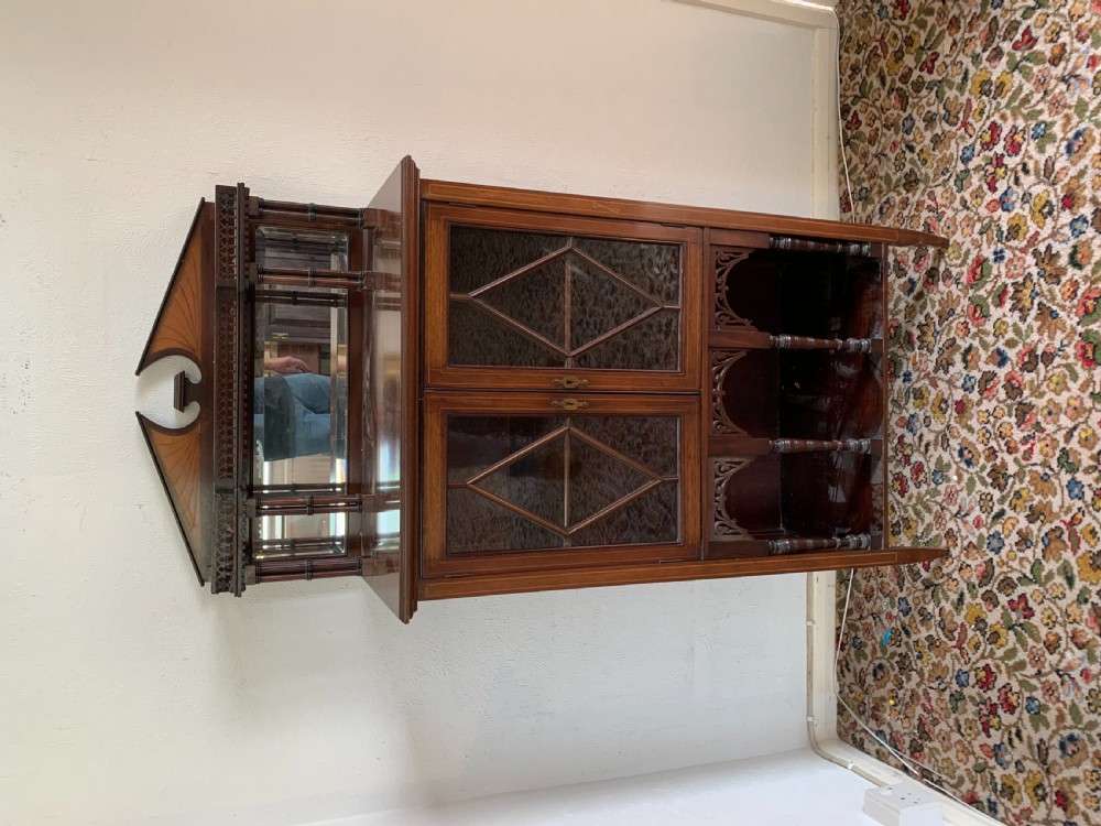 Edwardian Music/Side/display Cabinet View X