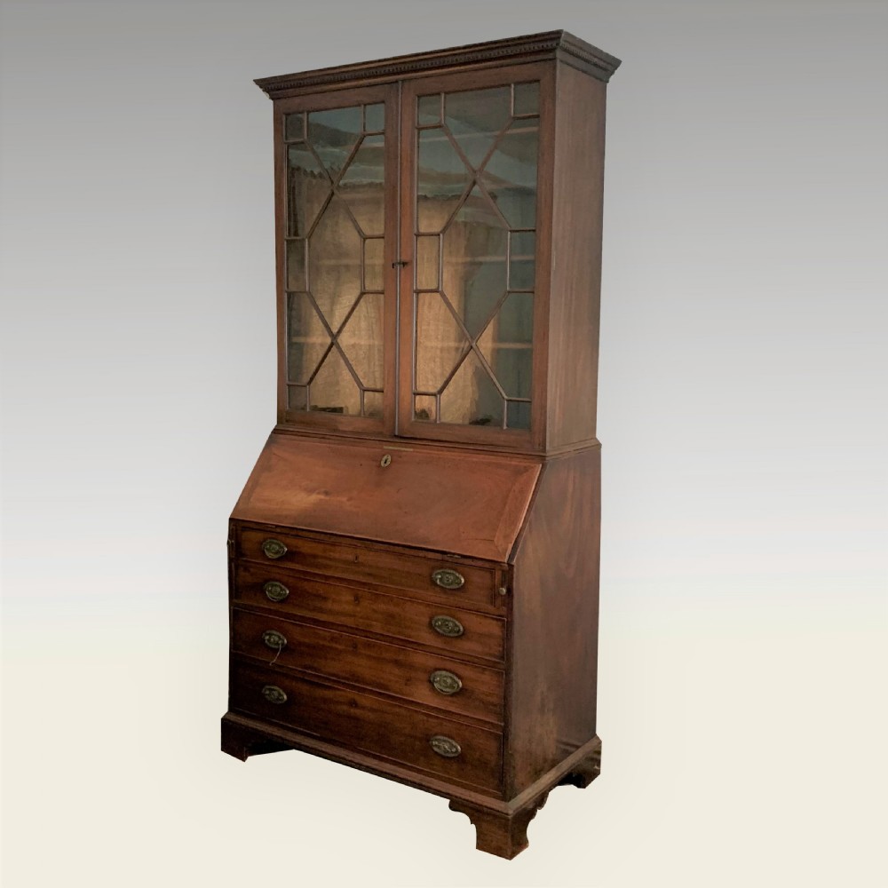 Georgian Bureau Bookcase