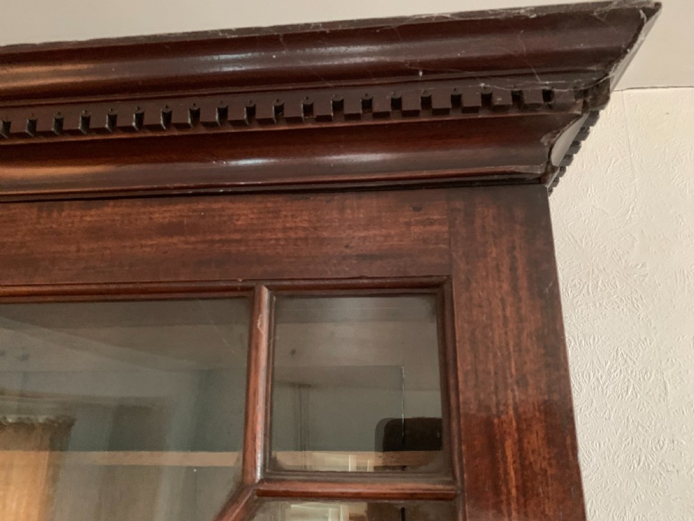 Georgian Bureau Bookcase View V