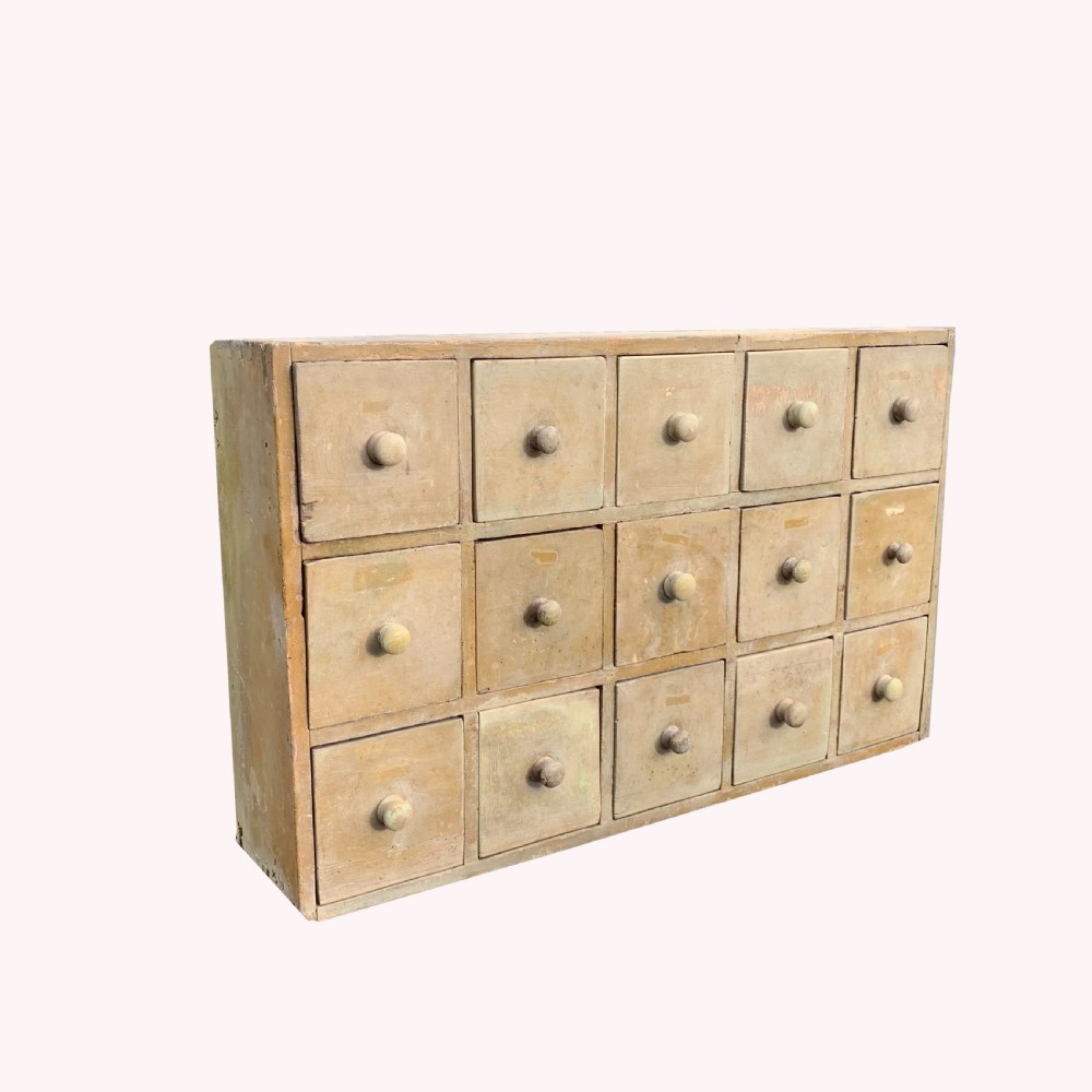 Industrial Bank of Pine Drawers