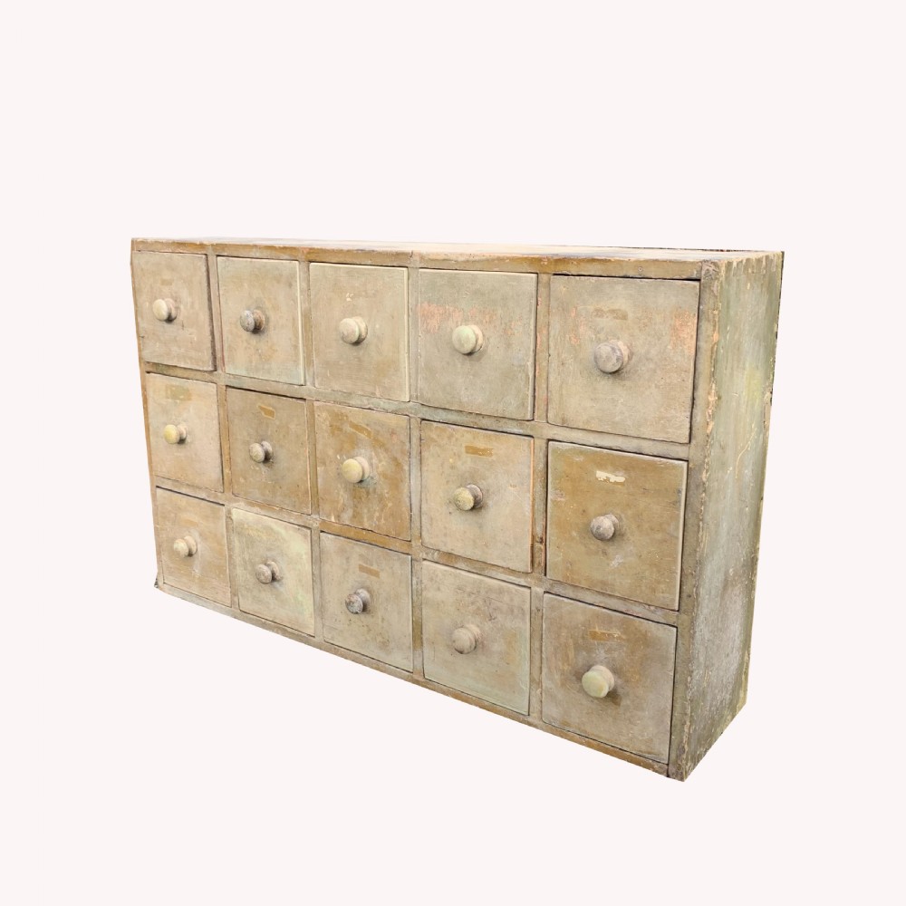 Industrial Bank of Pine Drawers View II