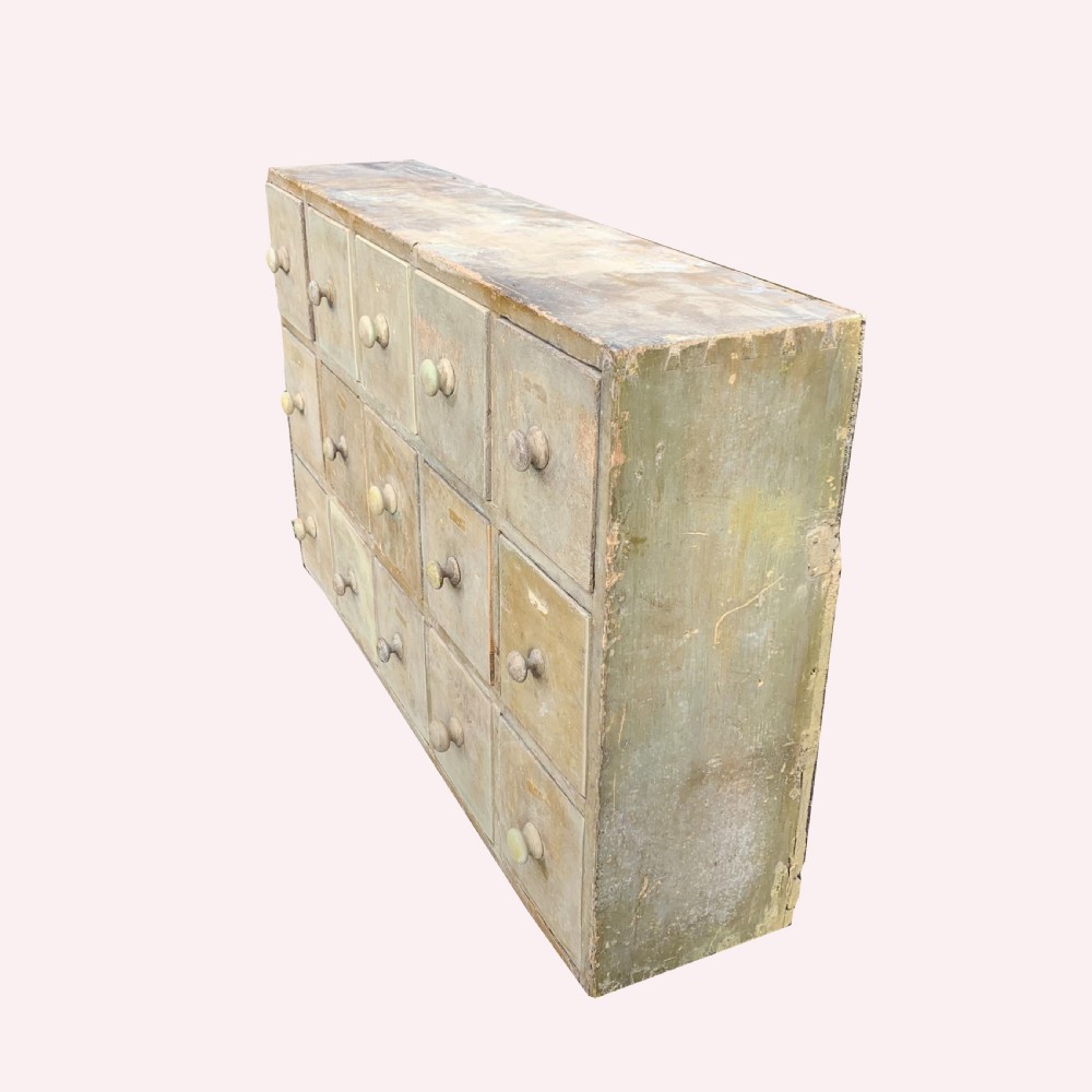 Industrial Bank of Pine Drawers View IV