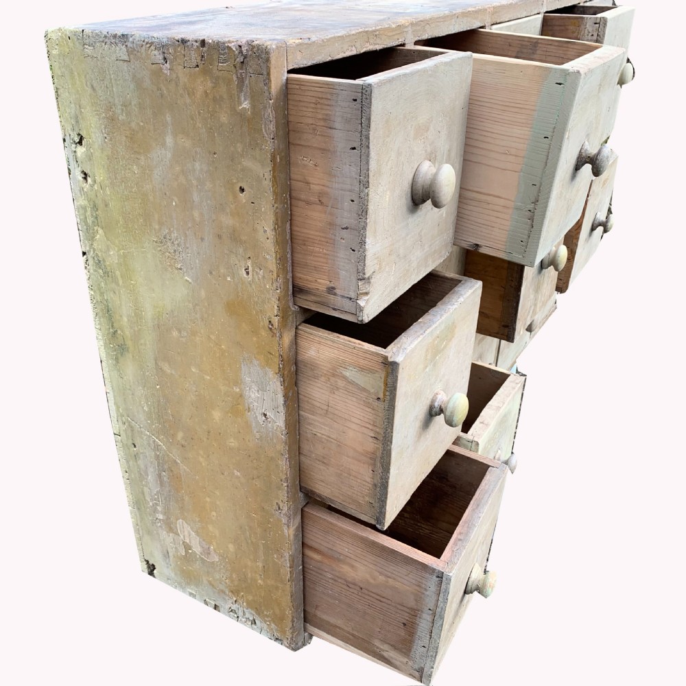 Industrial Bank of Pine Drawers View VI