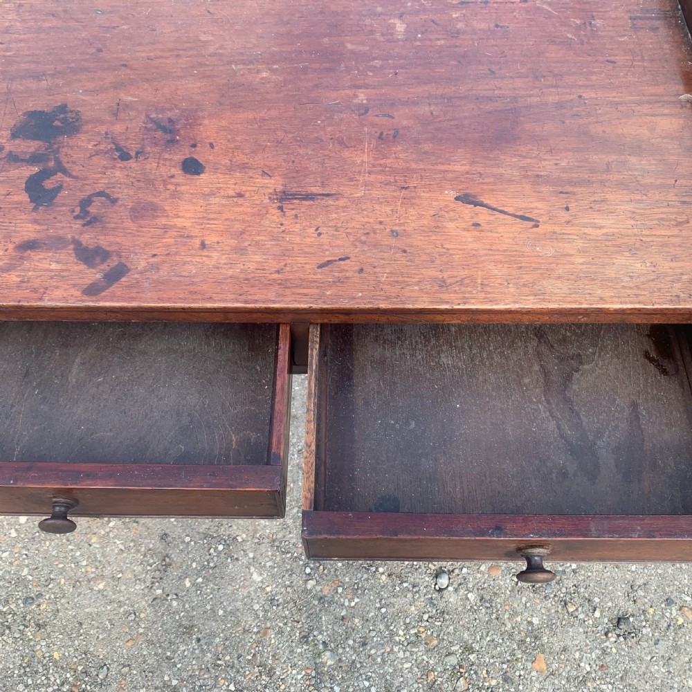 Regency mahogany dressing table/washstand View IV