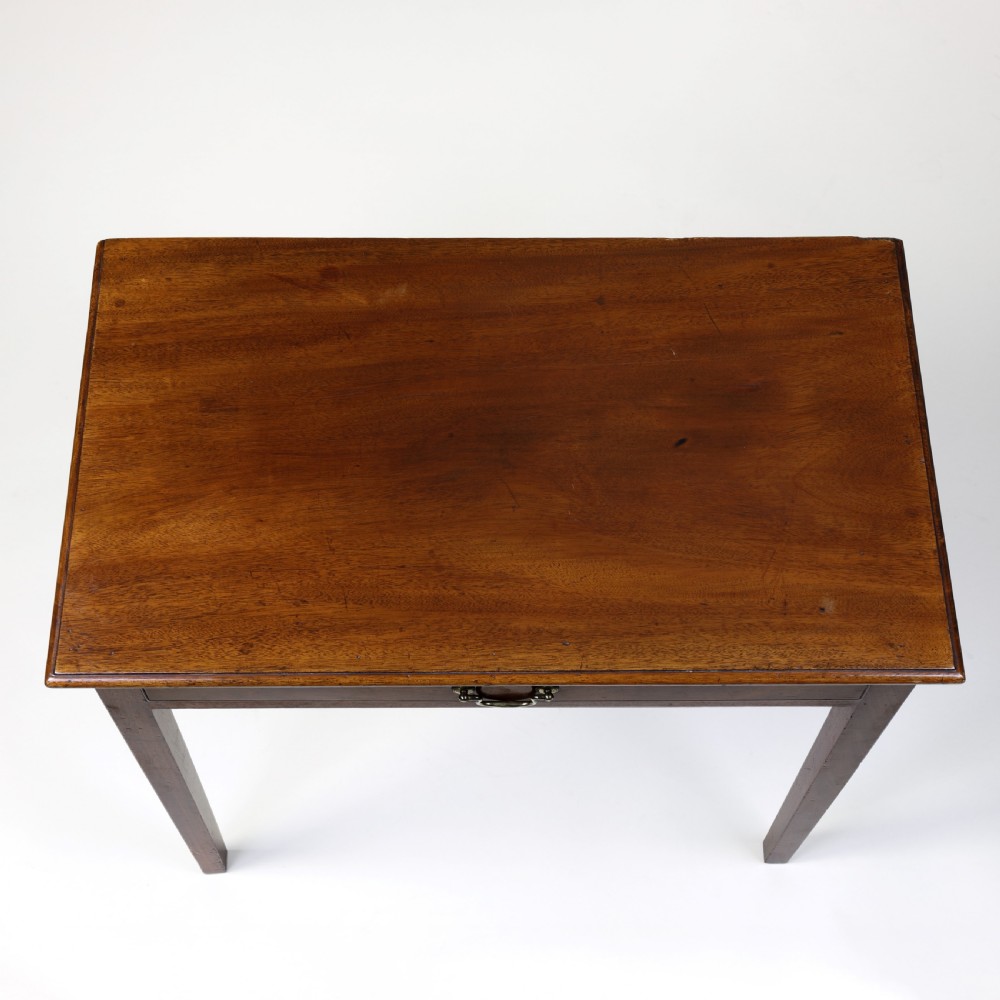 Georgian mahogany side table View IV