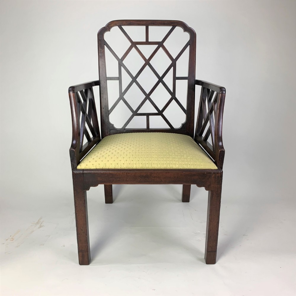 18th century mahogany 'Cockpen' Armchair View III