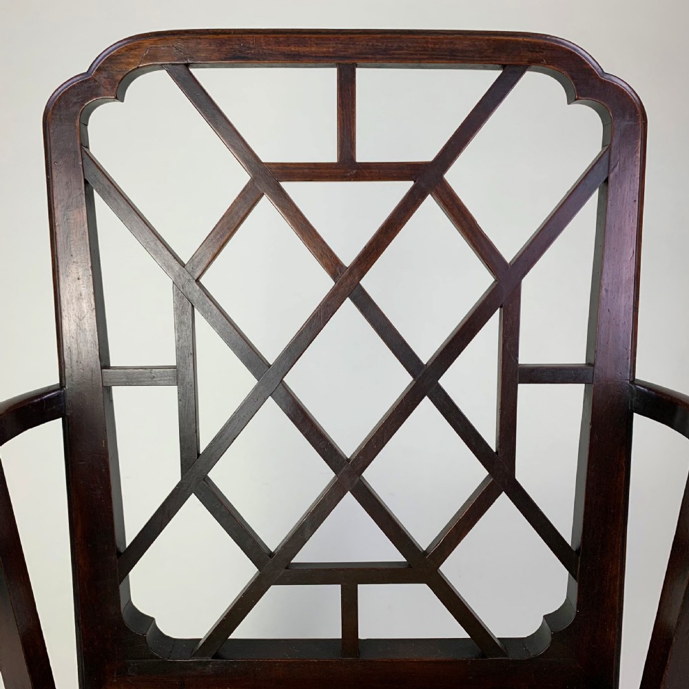 18th century mahogany 'Cockpen' Armchair View IV