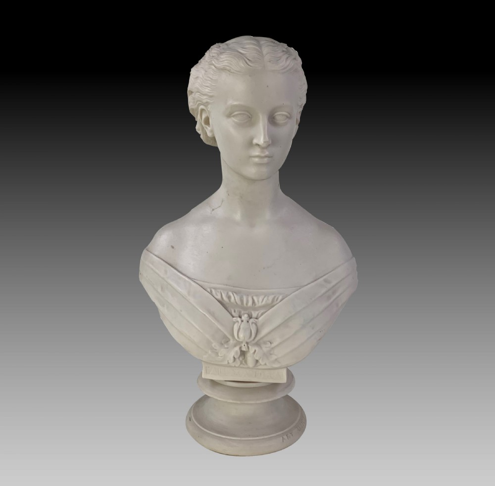Copeland Parianware Bust of Princess Alexandra 1863