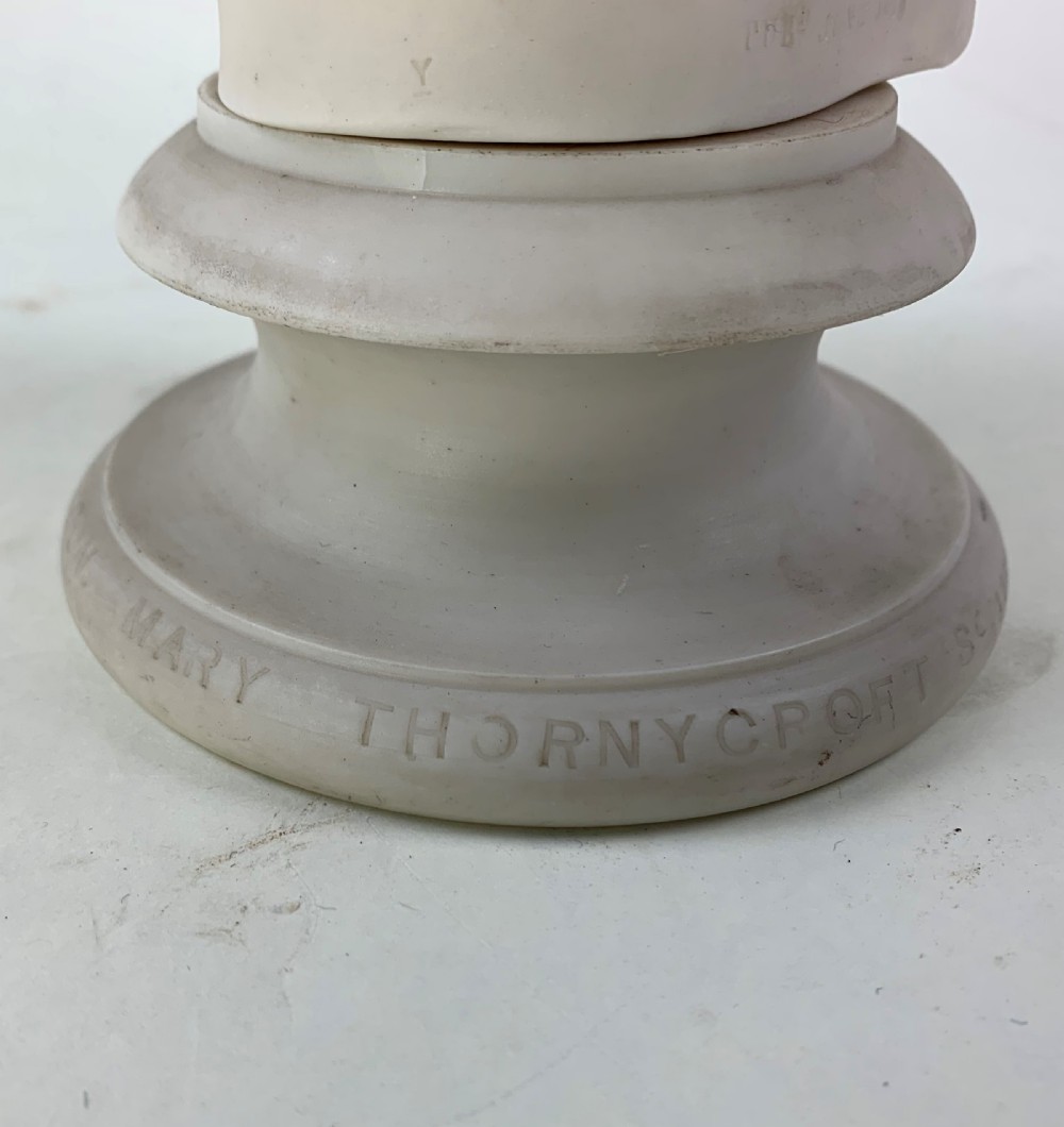 Copeland Parianware Bust of Princess Alexandra 1863 View V