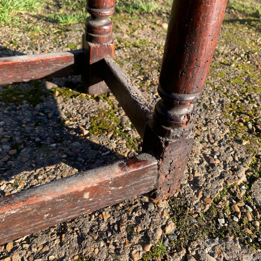 17th Century Oak Joint stool View VI