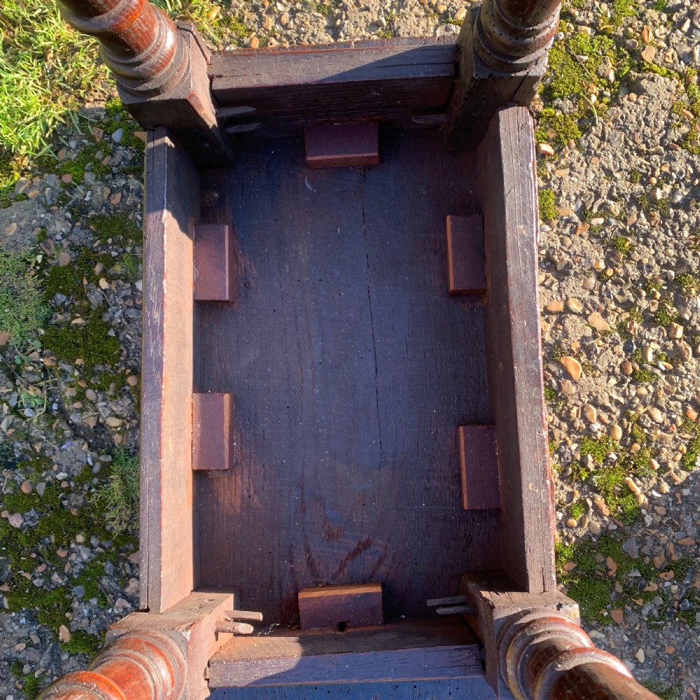 17th Century Oak Joint stool View VII