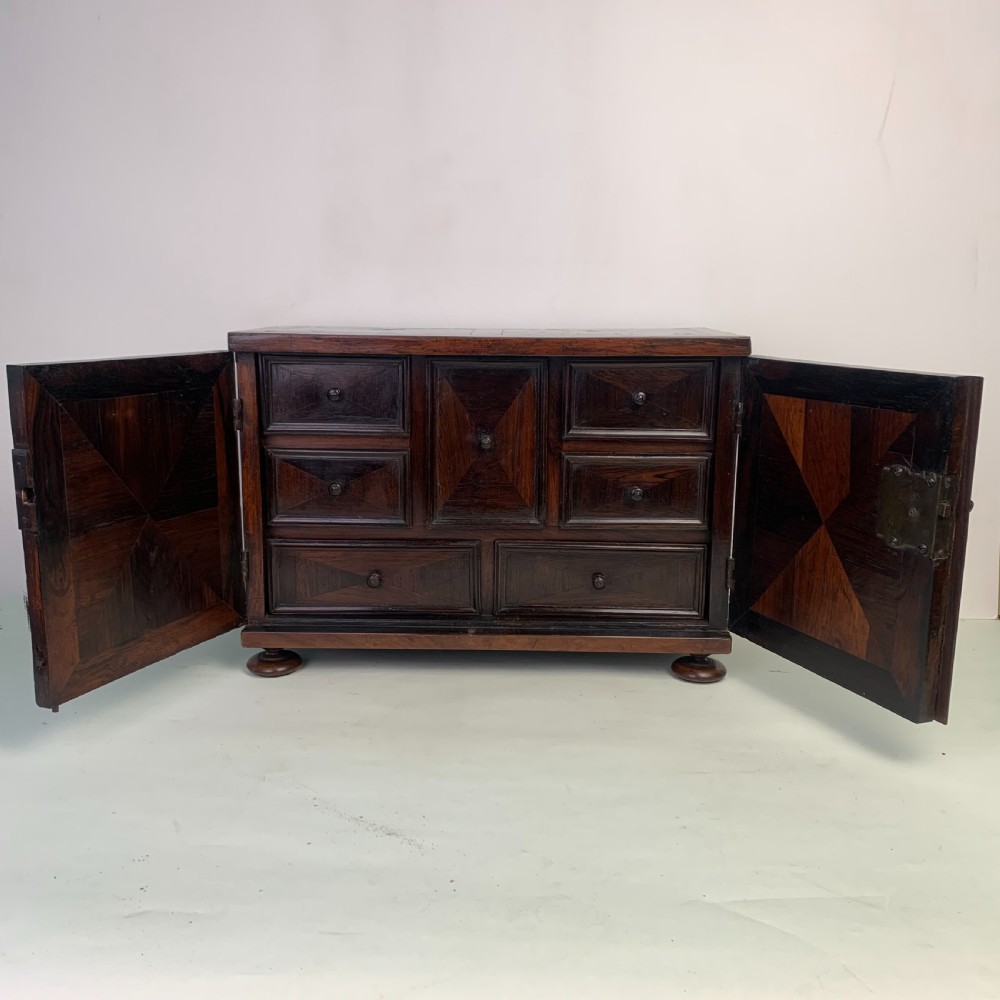 George I Rosewood Table/Spice cabintet View V