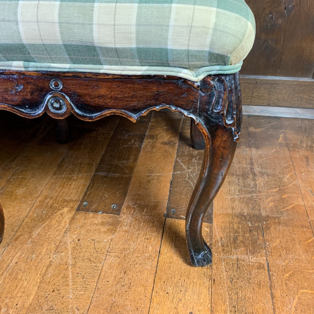 Set of twelve walnut dining Queen Anne style Dining chairs View V