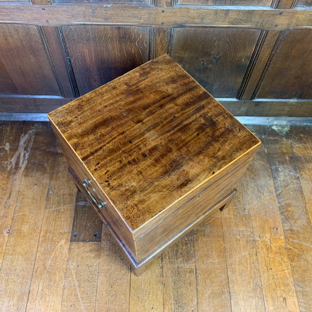Late 18th century mahogany box cellerette  View VI