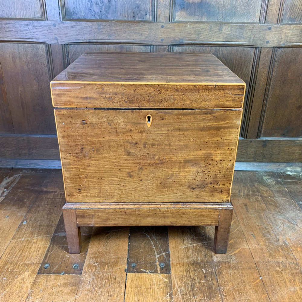 Late 18th century mahogany box cellerette  View VII