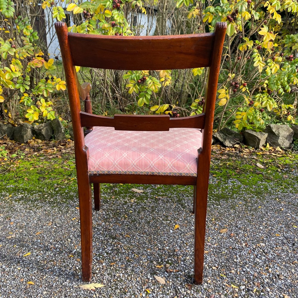 Set of Eight Georgian Mahogany Dining Chairs View III