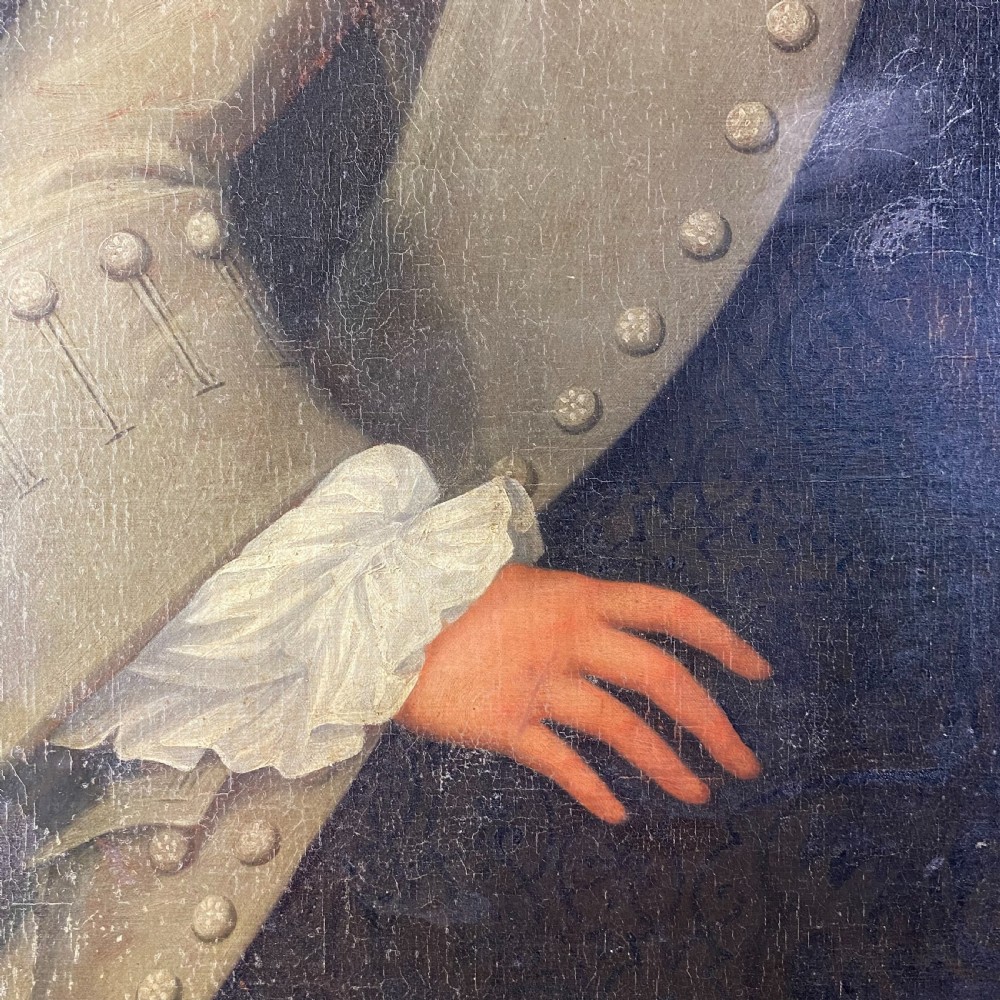 Large Georgian oil on canvas Portrait of a Gentleman View V
