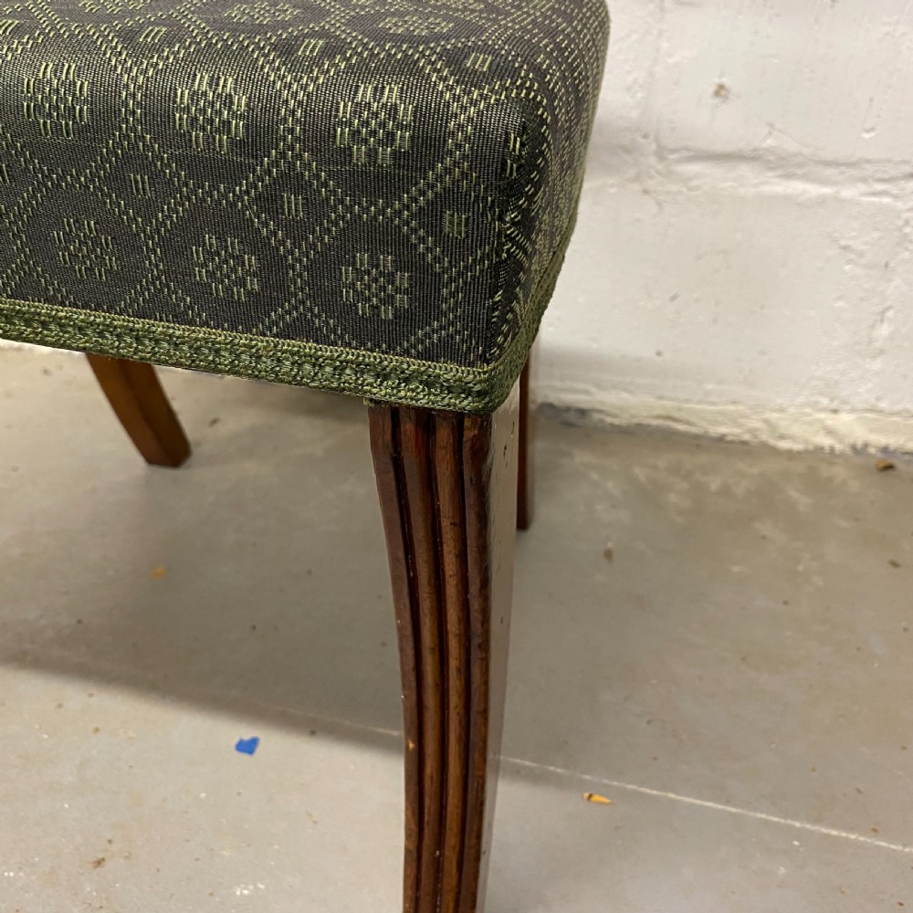 Set of twelve 12/10 ten Regency period mahogany dining chairs View IX