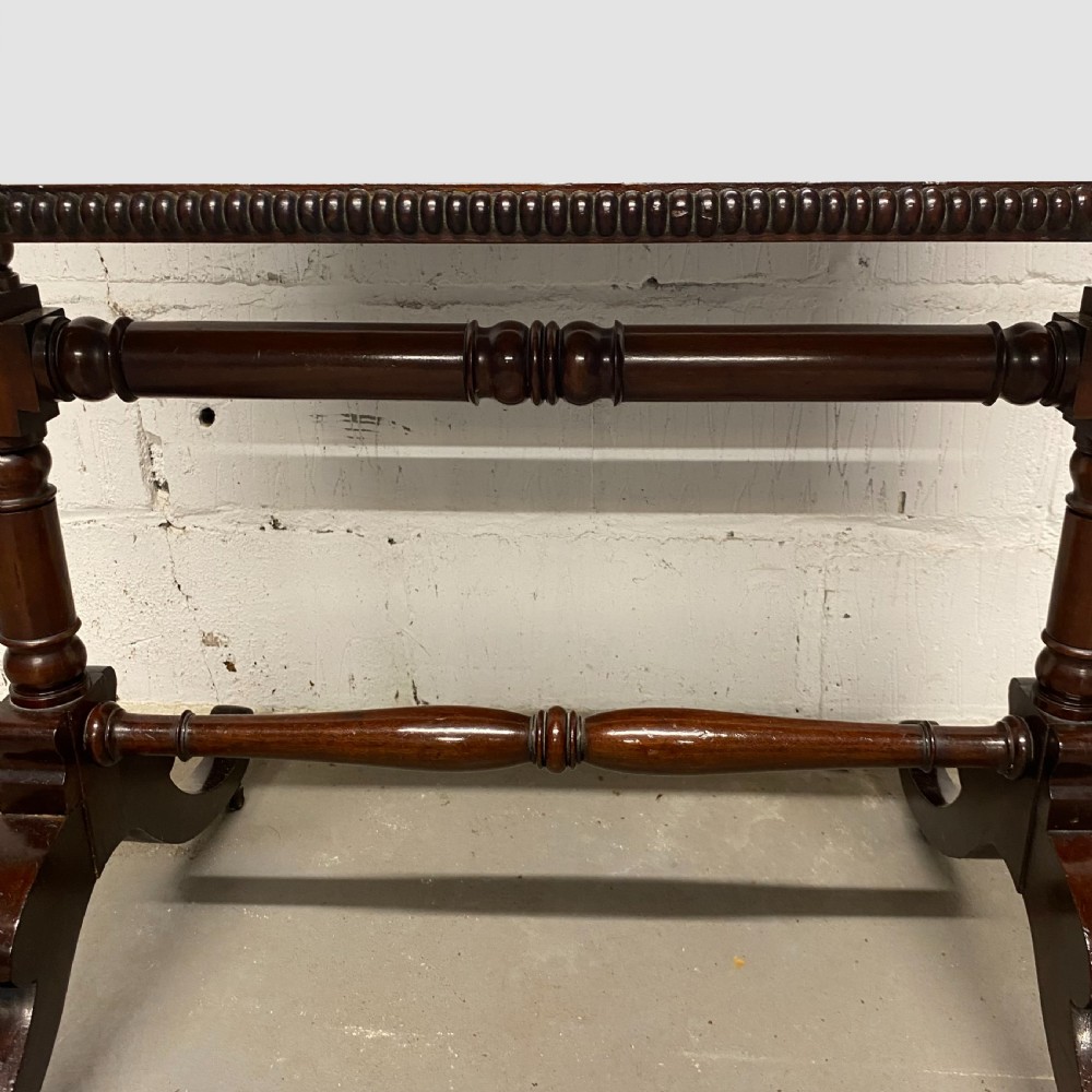 Georgian mahogany Cheval Mirror View VIII