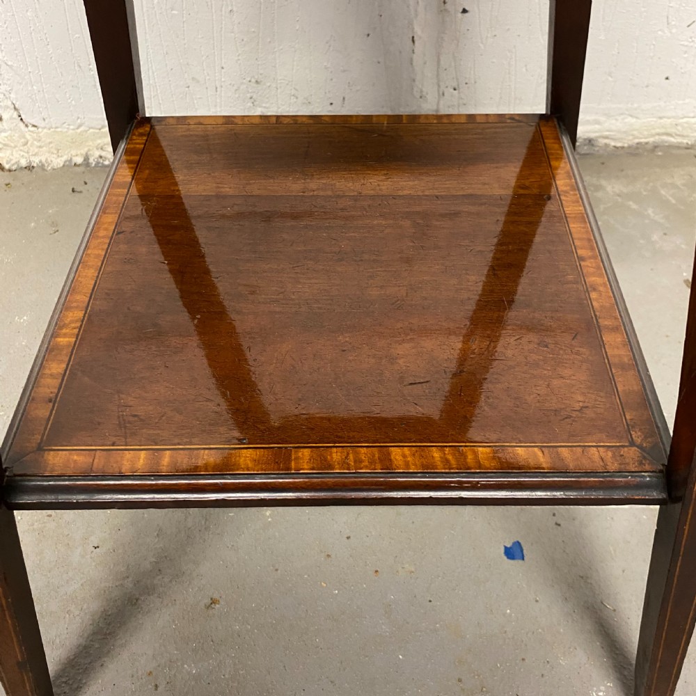 Edwardian inlaid octagonal Ocassional Table View VI