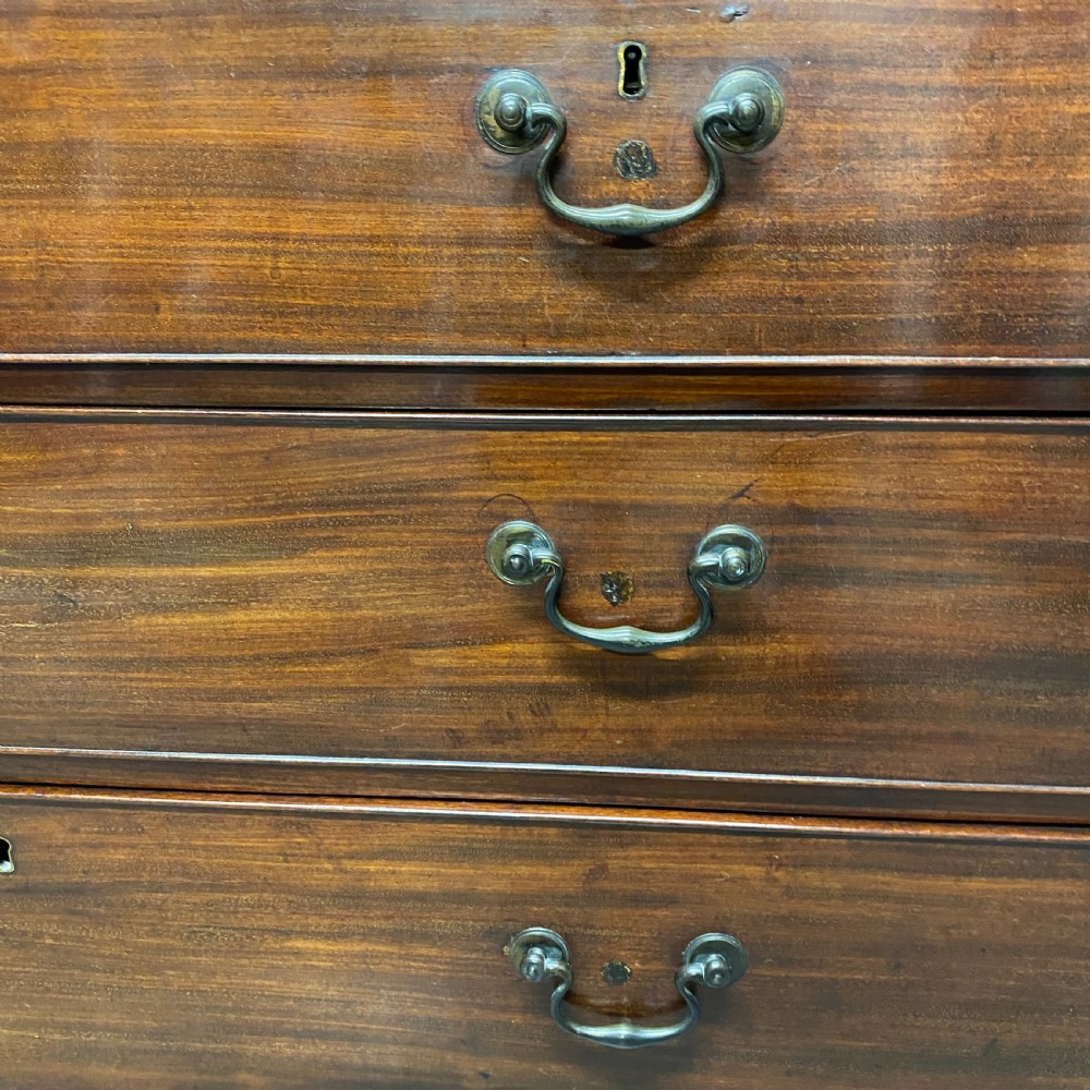 Georgian mahogany Linen Press Wardrobe Cupboard View X