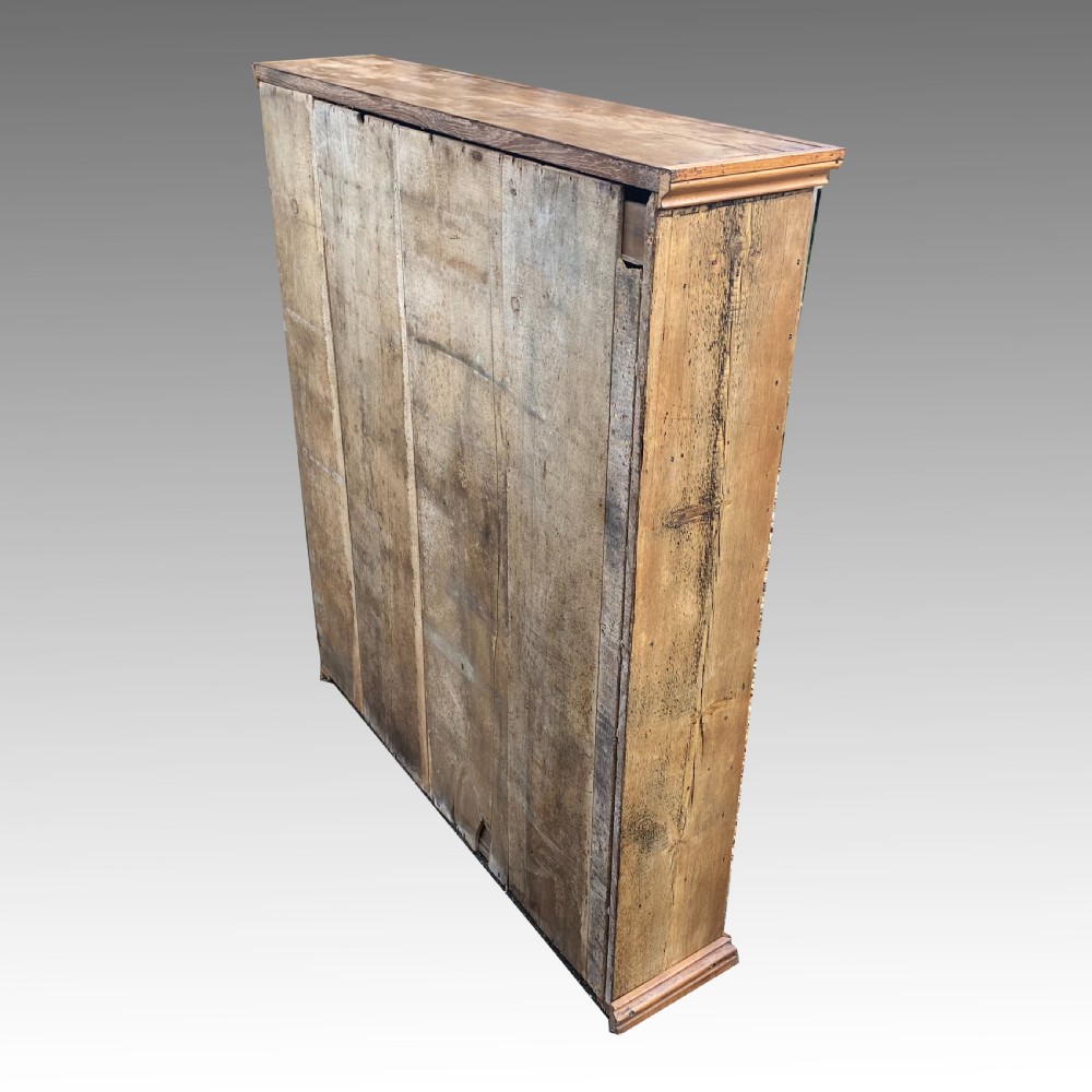 Pine Seed Merchant's or hardware shopkeeper's cabinet  r Bank of Drawers View IX