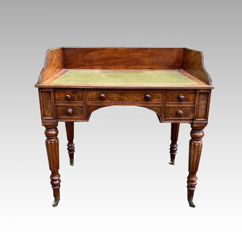 Regency Mahogany Desk/Writing Table