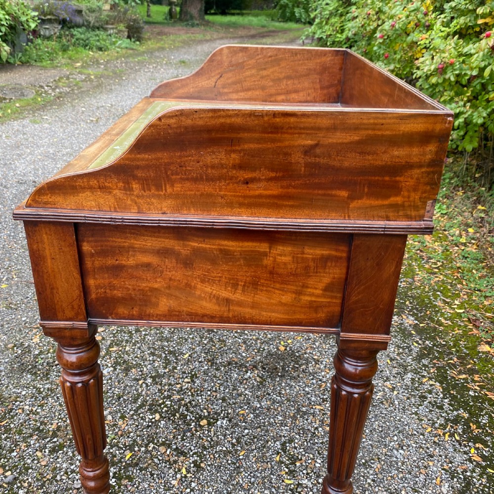 Regency Mahogany Desk/Writing Table View V