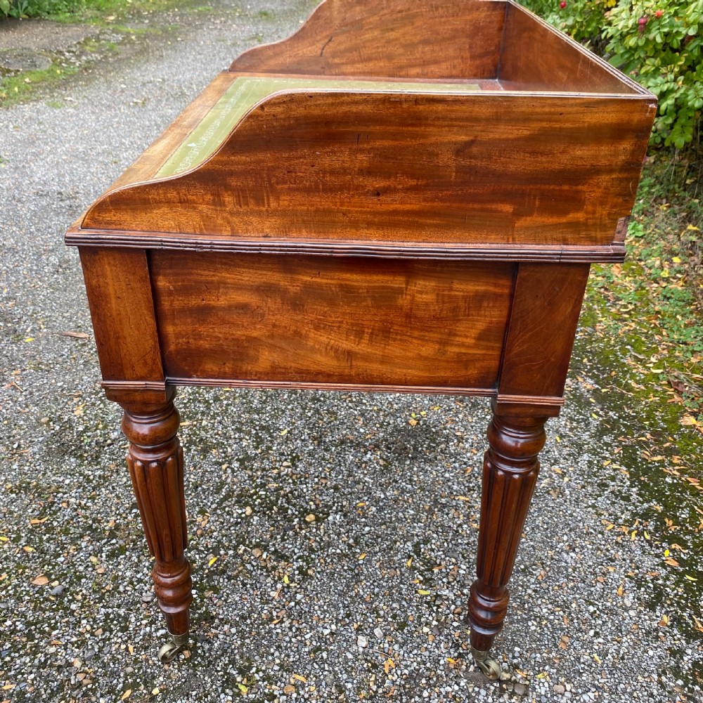 Regency Mahogany Desk/Writing Table View VI